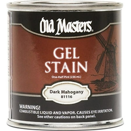 Old Masters 81116 0.5 Pint. Dark Mahogany Gel
