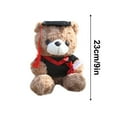 thumbnail image 2 of Juguete de oso de peluche | Tema de Graduación | Material suave y tierno | Detalles hechos a mano | Regalo para celebraciones | Compra al por mayor a granel | Oso coleccionable único | Tamaño de 10, 2 of 6