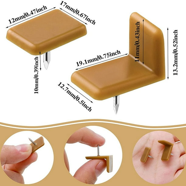 Plastic Drawer Glides and Slides Drawer Stoppers, 30 Pcs