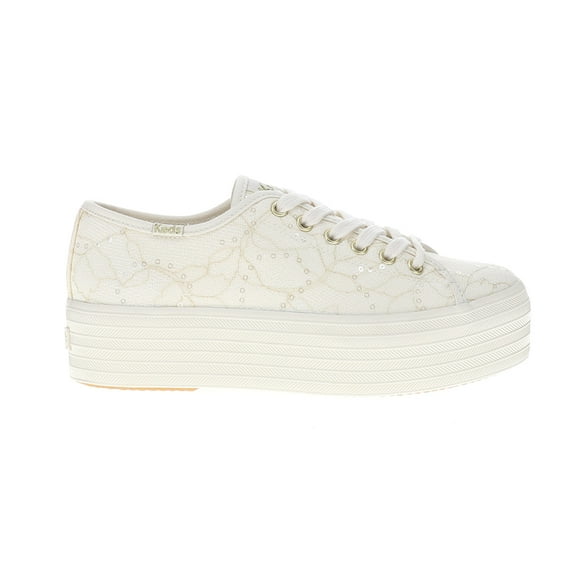 Keds Womens Triple Up Lace Celebrations Lace Up  Athletic Sneakers Casual S