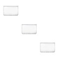 thumbnail image 1 of Methold 10 piezas Contenedor de bolsa con cremallera Conveniente Bolsa de documentos de PVC Bolsa de retención de documentos Contenedores de Type1 NO1, 1 of 6