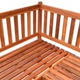 thumbnail image 2 of vidaXL Patio Corner Bench with Cushions 59.1'' Solid Acacia Wood, 2 of 88