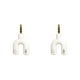 thumbnail image 4 of Methold Tipo de divisor de audio de 3,5 mm Interfaz de conector estéreo conveniente Convertidor de sonido Auriculares para teléfono Accesorios para blanco 2piezas, 4 of 5