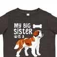 thumbnail image 4 of Inktastic My Big Sister is a Saint Bernard (white) Boys or Girls Toddler T-Shirt, 4 of 5