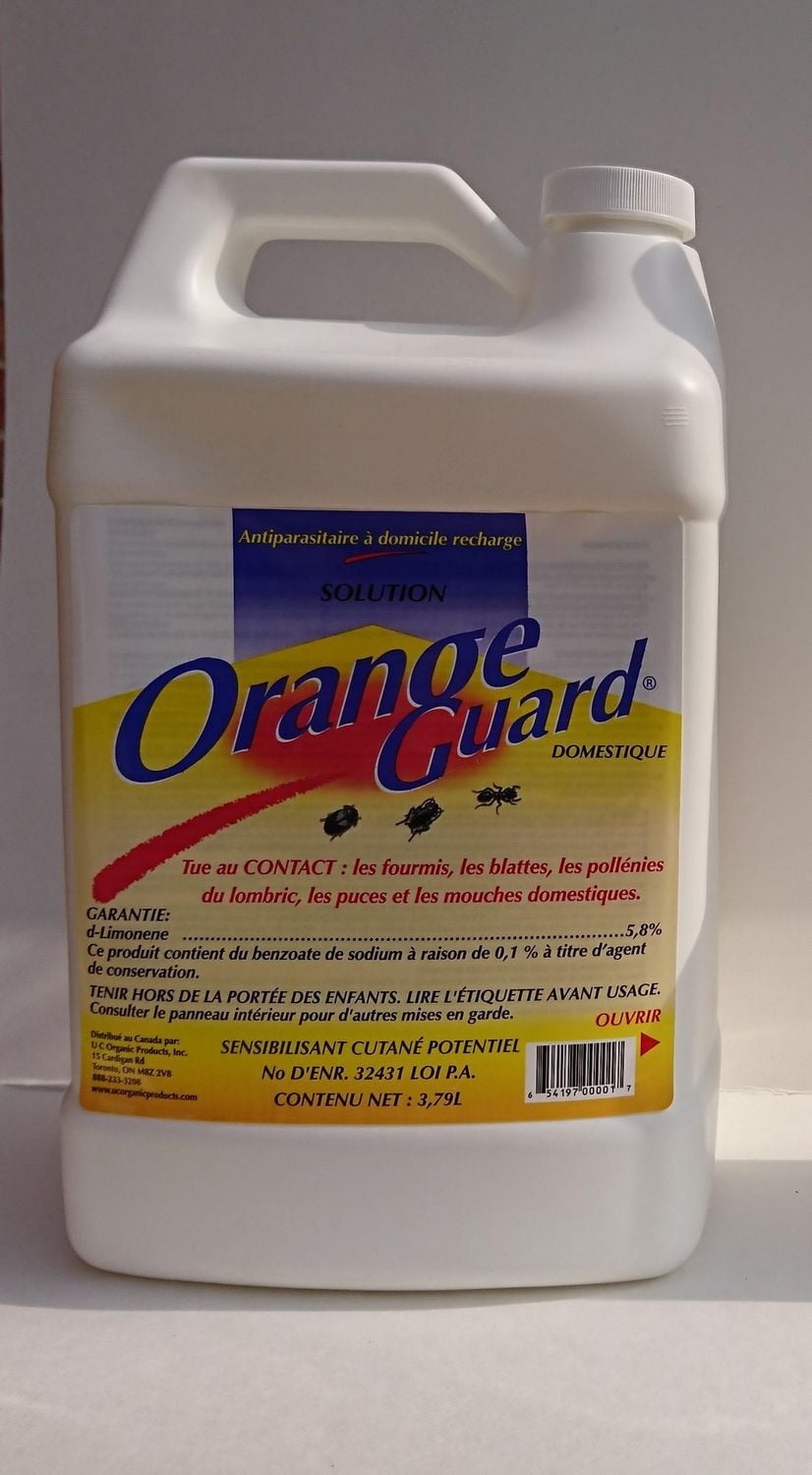 Orange Guard Recharge antiparasitaire domestique 3.79L