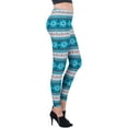 thumbnail image 5 of Women's Crystal Design Full Length Stretchy Leggings, 5 of 5