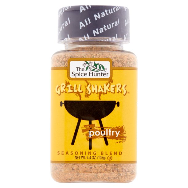 The Spice Hunter Grill Shakers Poultry Seasoning Blend, 4.4 oz, 6 pack