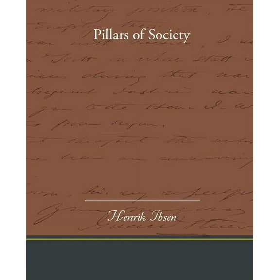 Pillars of Society (Paperback)