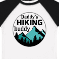 thumbnail image 4 of Inktastic Daddy's Hiking Buddy with Mountains and Trees Boys or Girls Toddler T-Shirt, 4 of 5