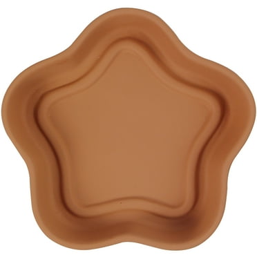 Mainstays 8.4in Gemeni Terra Saucer, Terracotta
