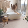 thumbnail image 6 of The Tile Life Eterna Penny 1" x 1" Lineas Beige Glass Round Mosaic Floor and Wall Tile 1 Sheet, 6 of 7