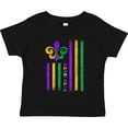 thumbnail image 3 of Inktastic Mardi Gras Flag Boys or Girls Toddler T-Shirt, 3 of 5