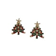thumbnail image 2 of Yuarrent 1 par de pendientes de mujer, pendientes de aleación de árbol de estrellas, pendientes de tuerca, decoraciones para novia, joyería femenina Kits de decoración para fiestas Yuarrent HA074660-01, 2 of 5