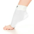 thumbnail image 5 of Go2 Compression Ankle Socks Plantar Fasciitis Foot Heel & Arch Support (White L, 1 Pair), 5 of 5