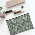 thumbnail image 6 of Sigee Tropical Palm Leaves1 for Multipurpose Zipper Pouch Paper Reusable Cosmetic bag for Purse Water Resistant Gift, 6 of 8