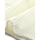 thumbnail image 5 of INSPIRE CHIC Chaleco de Suéter Sin Mangas de Cuello Simulado a Rayas para Mujeres, Camisetas de Punto de Manga Corta, S Blanco, 5 of 6