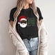 thumbnail image 2 of Camisas Navideñas Para Mujer Casual Cuello Redondo Manga Corta Árbol de Navidad Impreso Top Odeerbi  ODB205635, 2 of 6
