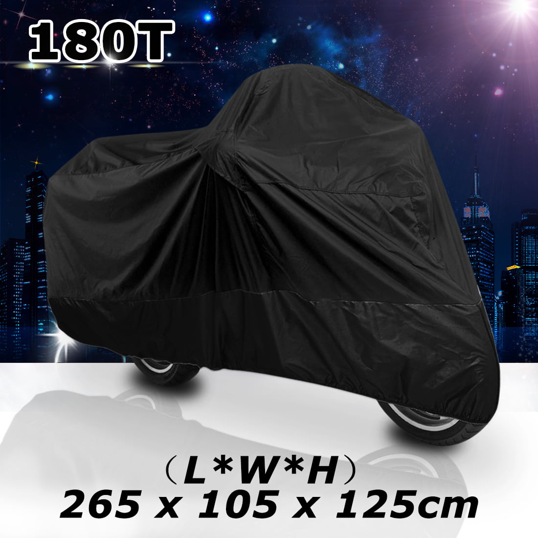 XXL Motorcycle Outdoor Cover For Harley Davidson Heritage Softail Classic FLSTC