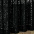 thumbnail image 6 of Wehilion 2pcs Luxury Light Filtering White Drapes Window Treatment Lace Sheer Curtains Vintage Floral Sheer Window Curtain Panels for Living Room Bedroom, 6 of 7