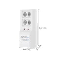 thumbnail image 2 of TEHAUX Chargeur de Batterie Rechargeable 9 Volts Design Blanc Compact avec Affichage de Charge à DEL, 2 of 8