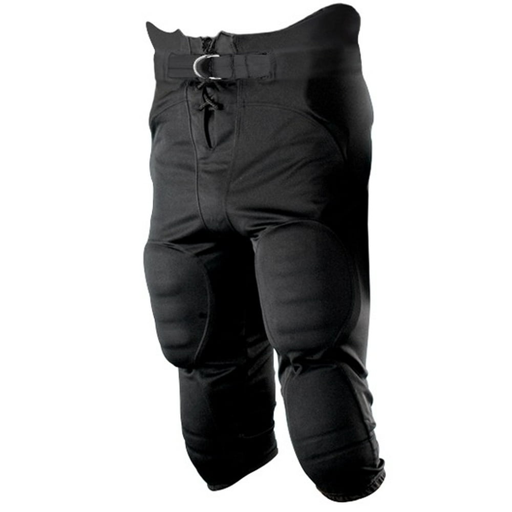 Youth Solo Polyester Football Pants, Black