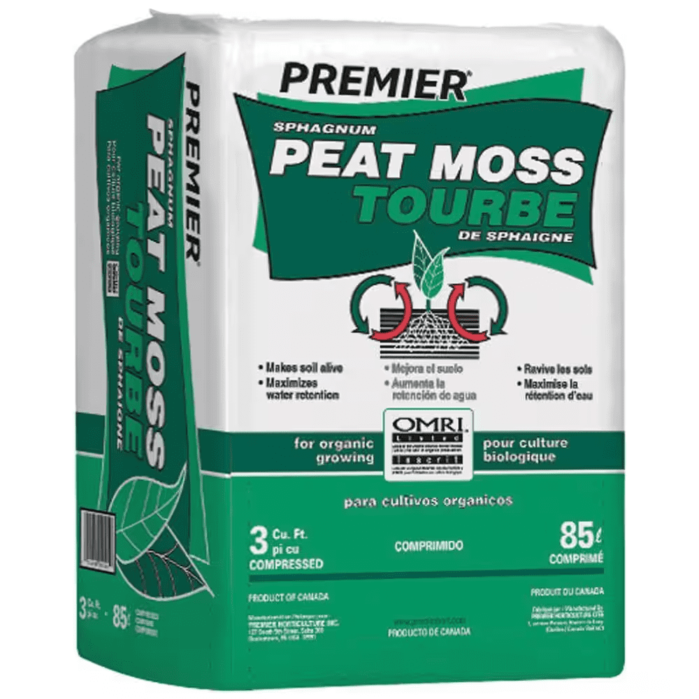 3 Cu. Ft. Peat Moss