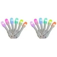 thumbnail image 1 of Home Heritage Luminations Christmas Holiday Party Lights, Twinkly App Control, 7' String of Icicle Style, 50 RGB LEDs (2 Pack), 1 of 9