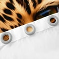 thumbnail image 4 of Erosebridal Red Rose Curtains 3D Cheetah Window Treatments,Cat Leopard Print Curtains Panels For Living Room,Animal And Plant Bedroom Window Drapes 2 Panels Set Home Decorations,42"Wx90"L, 4 of 6