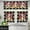 Style-2, variant on Kitchen Curtains Chef Valances for Windows Rod Pocket Curtain Three Fat Chefs Style Print Drape Valance Blackout Kitchen Window Curtains Window Treatments for Bedroom Living Room, One Panel W52xL18in