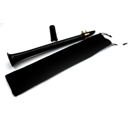 KALLORY  Little Saxophone, 8-Hole, Black, Portable for Home and Travel