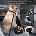 thumbnail image 5 of 2 paquetes de correa de seguridad ajustable para cinturón de seguridad de coche, perro, gato, cinturón de seguridad para vehículo, 5 of 5