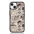 thumbnail image 1 of Classic Horror Pattern iPhone 14 Plus Case BLN5738, iPhone 13, 1 of 3