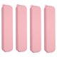 thumbnail image 1 of Uxcell 4 Pcs Soporte de Utensilios de Viaje con Estuche, Caja de Cubiertos Portátil de 8.3" para Tenedor, Cuchara, Palillos, Rosa, 1 of 7