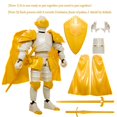 thumbnail image 2 of Figura de acción LUMRRSK Medieval Knight con armadura y armas, 2 of 7