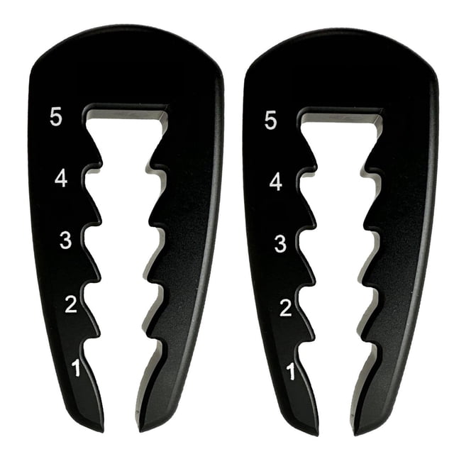 Yuarrent Herramienta de ajuste de altura de tee con insignia de bola de 2 piezas/juego para tiros de golf de precisión. Golf