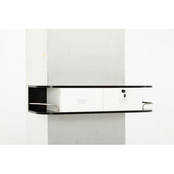 Barberpub Beauty Locking Wall Mount Styling Station Barber Spa Salon Equipment 6154 5012
