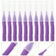 thumbnail image 5 of EeaseMX Juego de 10 cepillos interdentales para el cuidado dental (morado), 5 of 8