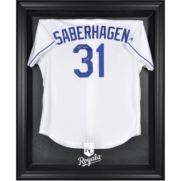 Kansas City Royals Black Framed Logo Jersey Display Case