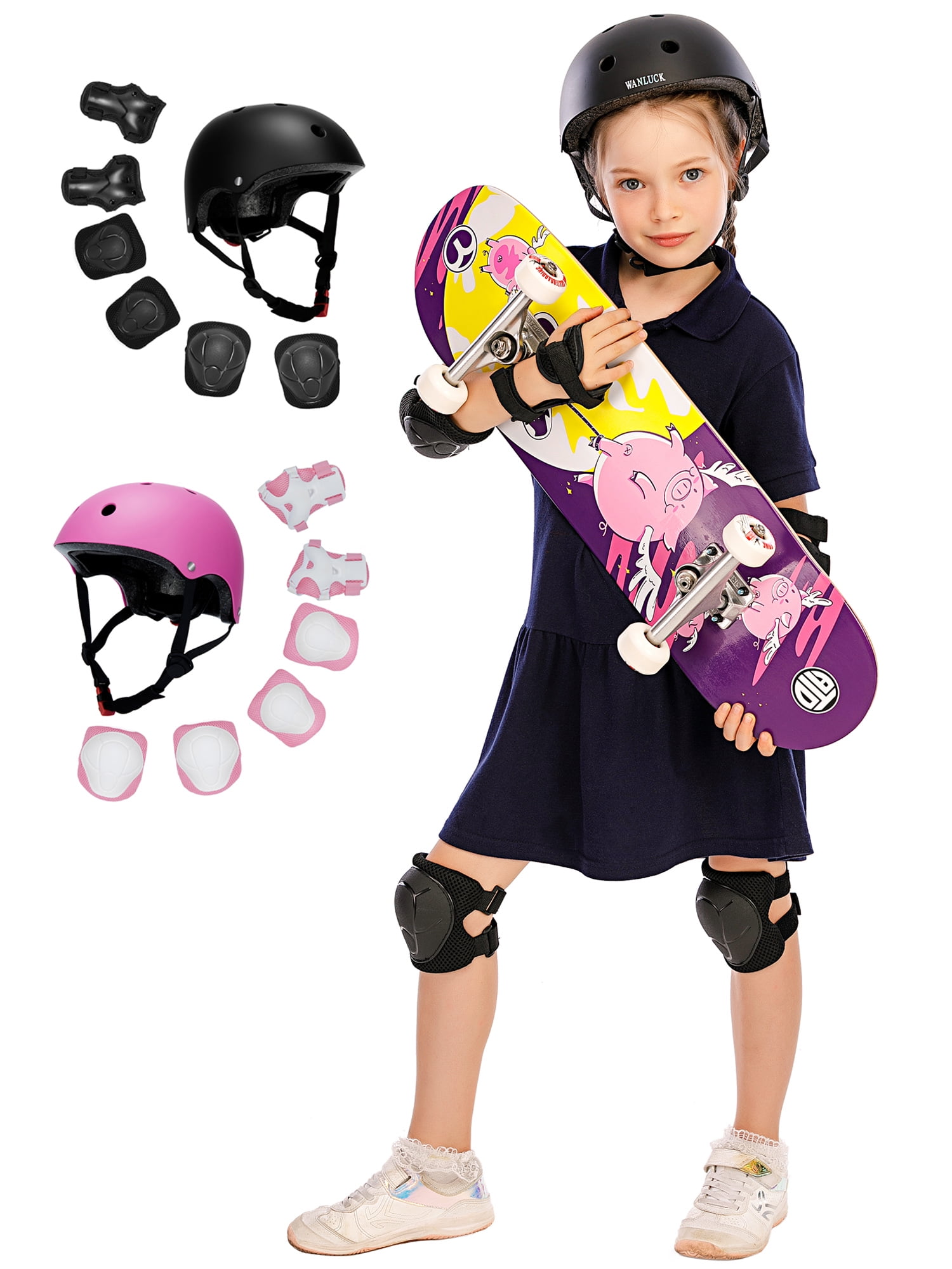 Kids skateboard protective gear Clearance