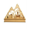 thumbnail image 5 of Kurt Adler Battery-Operated Light-Up LED Christmas Mountain Village, 5 of 7