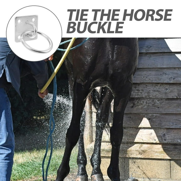SWETRACE 1Set Tie Ring for Horse Hitching Ring Securing Stable Supplies