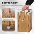 thumbnail image 4 of Gianna 110L Laundry Hamper with Lid, Laundry Basket with Removable Liner for Bathroom Bedroom, 4 of 7