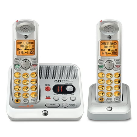 - AT&T EL52210 2 Handset Answering System with Caller ID/Call Waiting