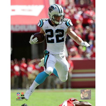 Christian Photo - Christian McCaffrey 2017 Action Photo Print