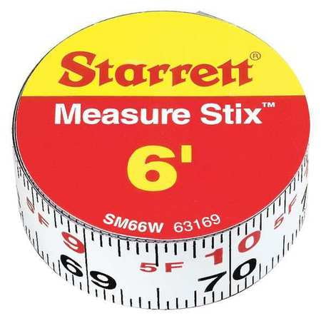 UPC 049659631692 product image for STARRETT SM66W Measuring Stick, 3/4