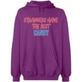 thumbnail image 2 of OXI Hoodie Sweatshirt - Strangers The Best Candy, Basic Casual Hoodie for Men's and Women Fleece Hoodie Long Sleeve - Purple Large, 2 of 3