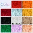 thumbnail image 7 of Uxcell 1-Pack Turkey Feather Trim Fringe, 2 Yards 4-6" Natural Fluffy Feather Trim [Dark Green], 7 of 7