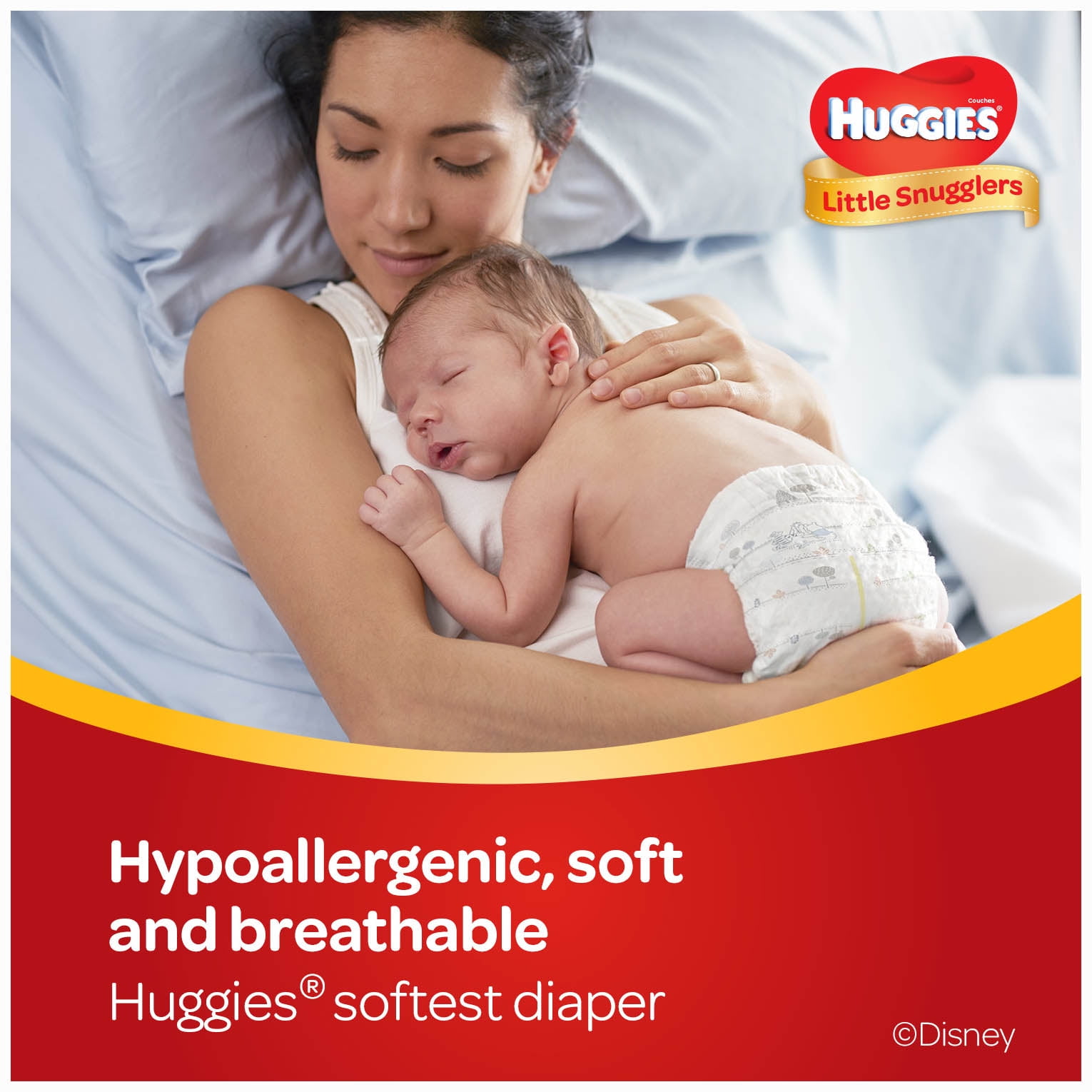 HUGGIES Little Snugglers Diapers Size 1, 168 Diapers