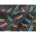 thumbnail image 4 of oneOone Viscose Jersey Pebble Gray Fabric Bus Diy Clothing Quilting Fabric Print Fabric By Yard 60 Inch Wide-I12, 4 of 5