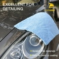 thumbnail image 5 of 6 Pcs Carcarez Premium Microfiber Car Wash Drying Towels Professional Grade, 5 of 6
